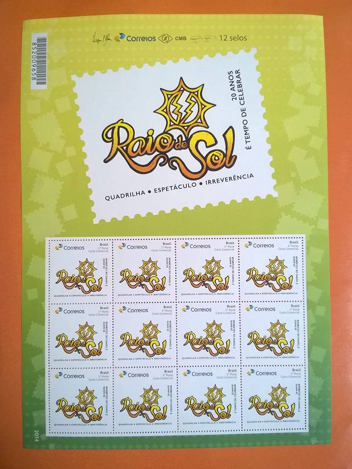 RAIO DE SOL LANÇOU SELO DOS CORREIOS EM COMEMORAÇÃO AOS 20 ANOS ...